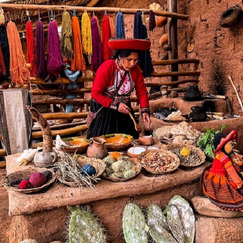 Peru - Chinchero textiles